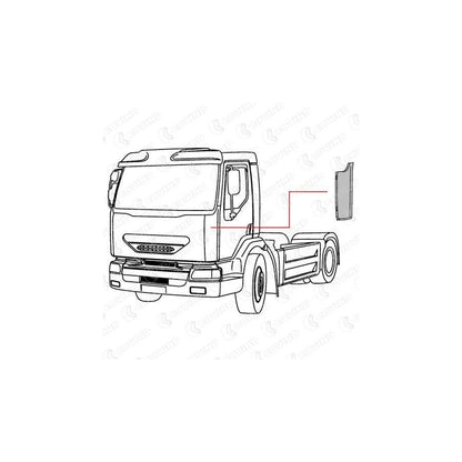 Covind Mdl/165 Air Deflector, Driver Cab | ML Performance UK