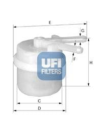 UFI 31.007.00 Fuel Filter