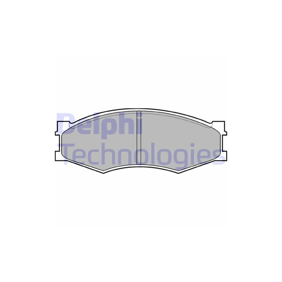 Delphi Lp358 Brake Pad Set