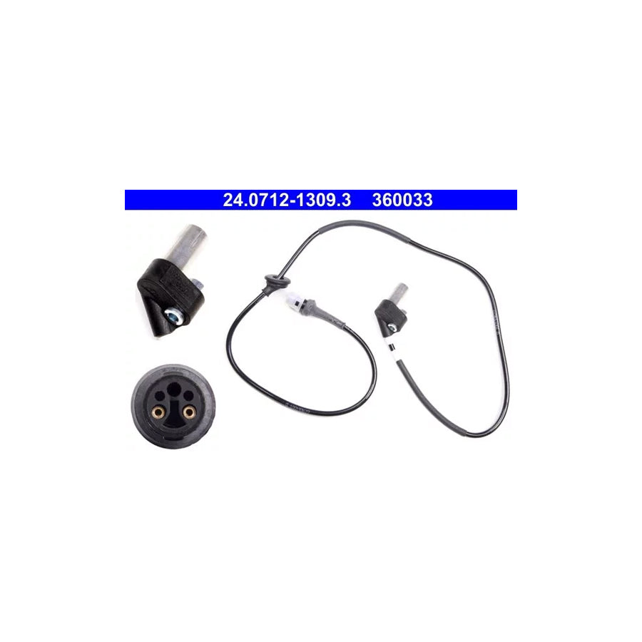 ATE 24.0712-1309.3 Abs Sensor For Saab 9000