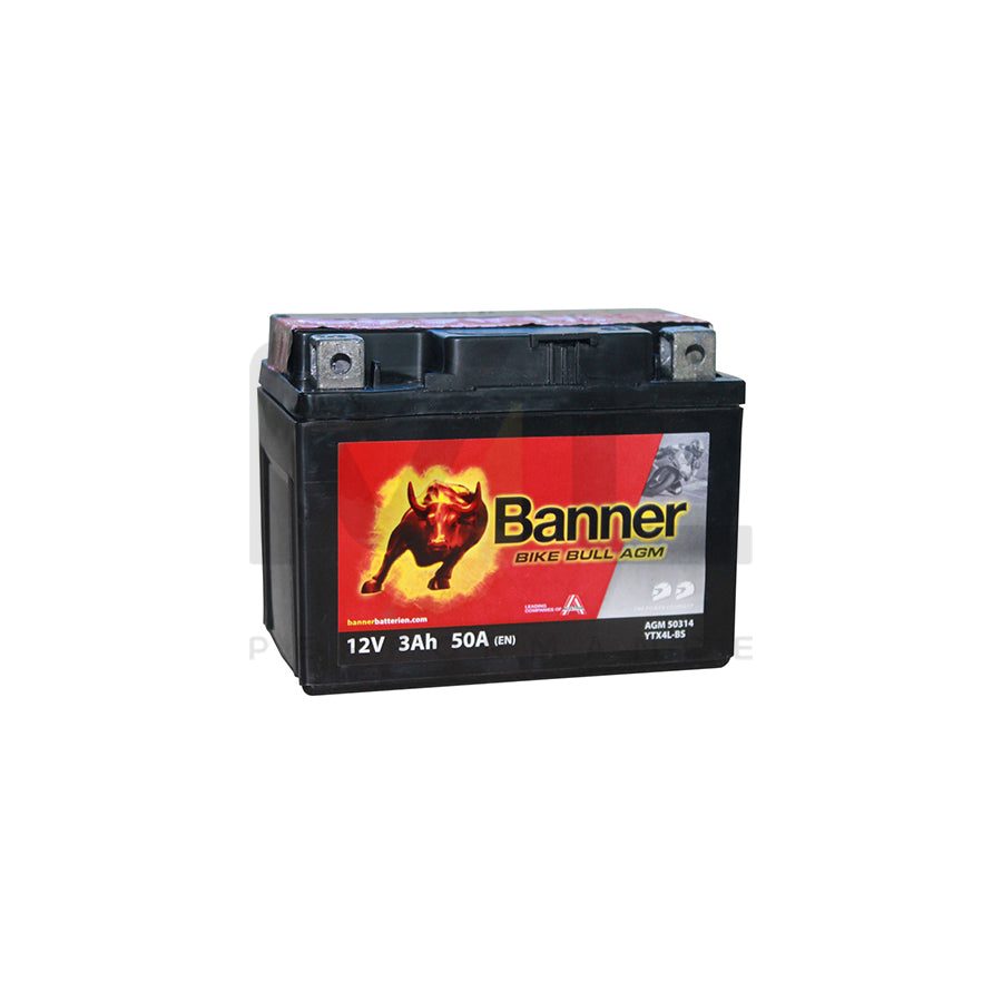 50314 Banner Bike Bull AGM Battery | Car Batteries UK | ML Performance Car Parts