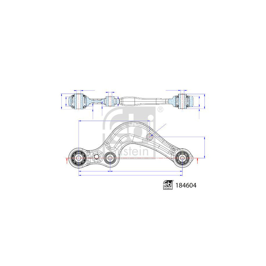 Febi Bilstein 184604 Suspension Arm