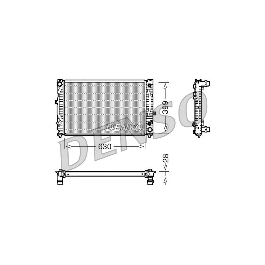 Denso DRM02031 Drm02031 Engine Radiator | ML Performance UK