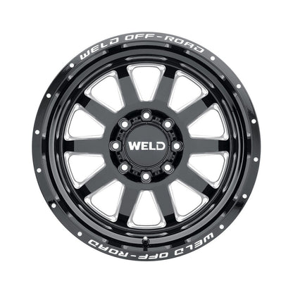 Weld W10200082475 Stealth W102 Wheel 20x10 8x165.1 ET-18 BS4.75 Gloss Black MIL