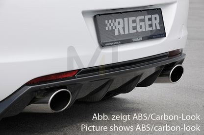 Rieger 00088114 Opel Astra J Rear Diffuser 3 | ML Performance UK Car Parts