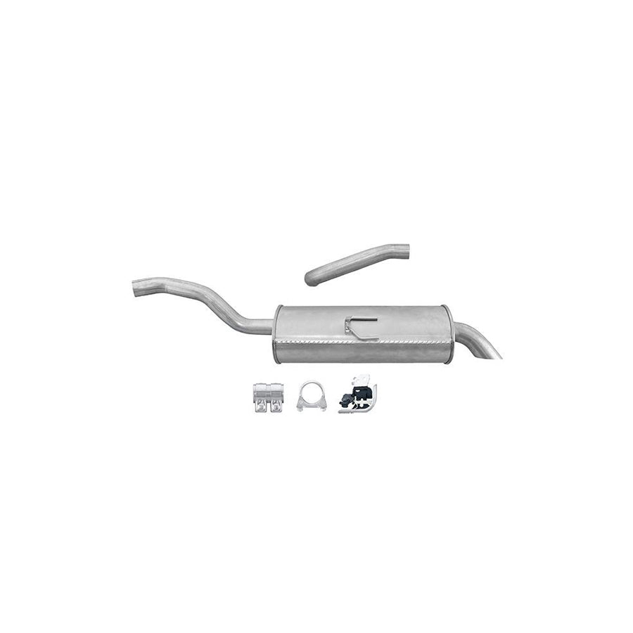 Hella 8LD 366 034-721 Rear Silencer