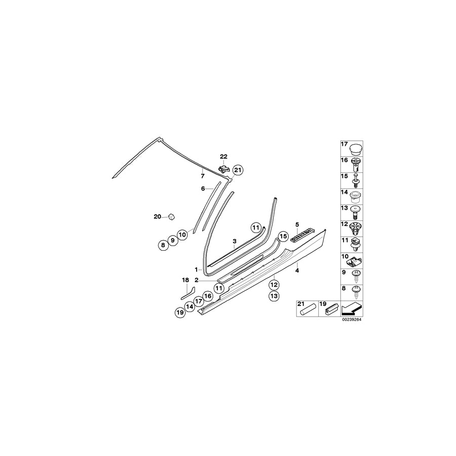 Genuine BMW 51777898980 E93 Rocker Panel, Primed, Right M (Inc. M3) | ML Performance UK