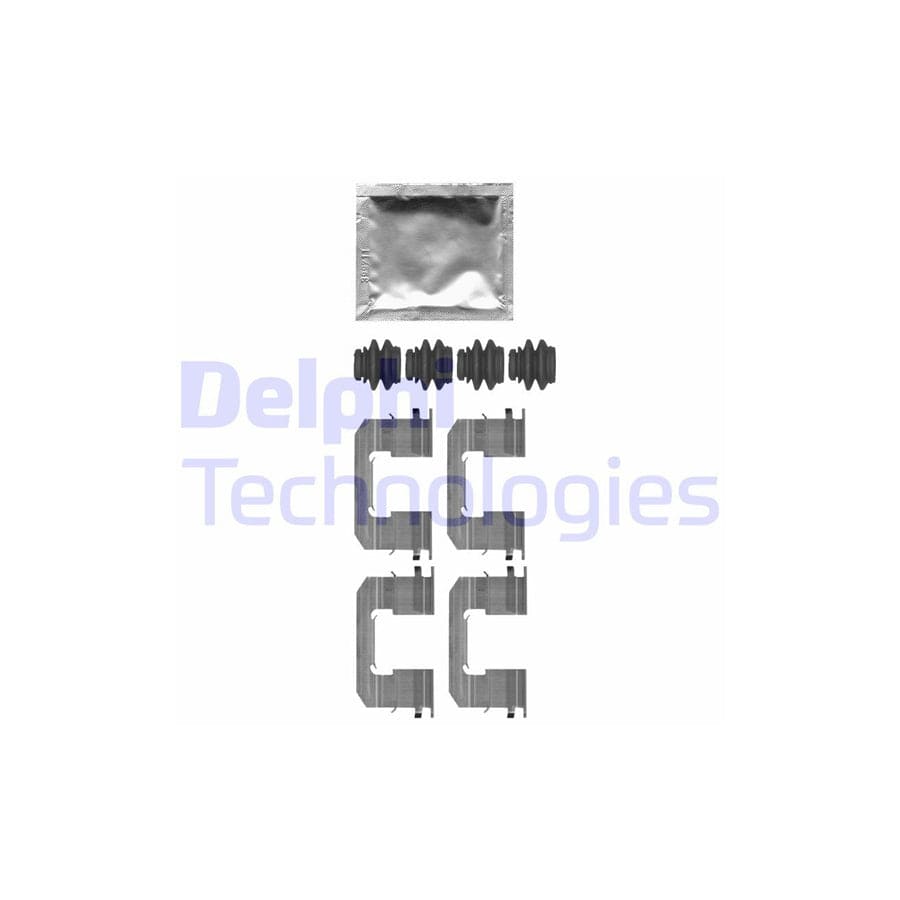 Delphi Lx0663 Accessory Kit, Disc Brake Pads