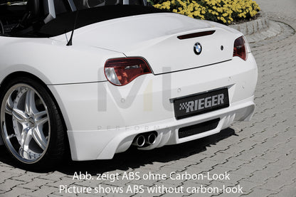 Rieger 00099865 BMW Z4 E85 Rear Diffuser 7 | ML Performance UK Car Parts