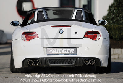 Rieger 00099858 BMW Z4 E85 Rear Diffuser 2 | ML Performance UK Car Parts