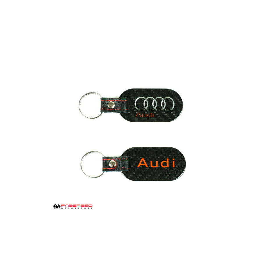 Fabspeed Audi - Carbon Fiber Keyring | ML Performance UK