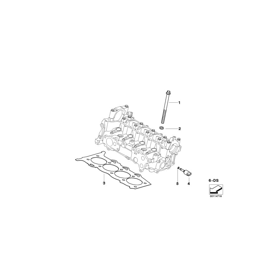 Genuine BMW 11127790955 R50 Cylinder Head Gasket Asbestos-Free 4- 0,90-1,00mm (Inc. One D) | ML Performance UK Car Parts