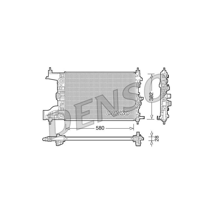 Denso DRM20097 Drm20097 Engine Radiator | ML Performance UK