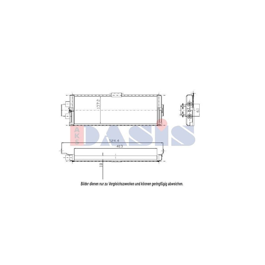 AKS Dasis 446008N Engine Oil Cooler | ML Performance UK