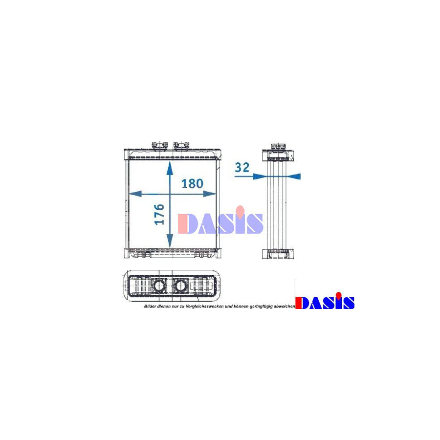 AKS Dasis 489140N Heater Matrix For Audi A2 (8Z0) | ML Performance UK