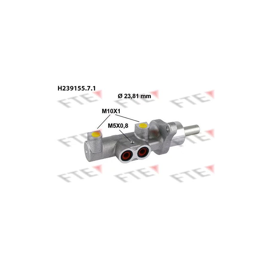 Fte H239155.7.1 Brake Master Cylinder For Alfa Romeo Giulietta Hatchback (940) | ML Performance UK Car Parts