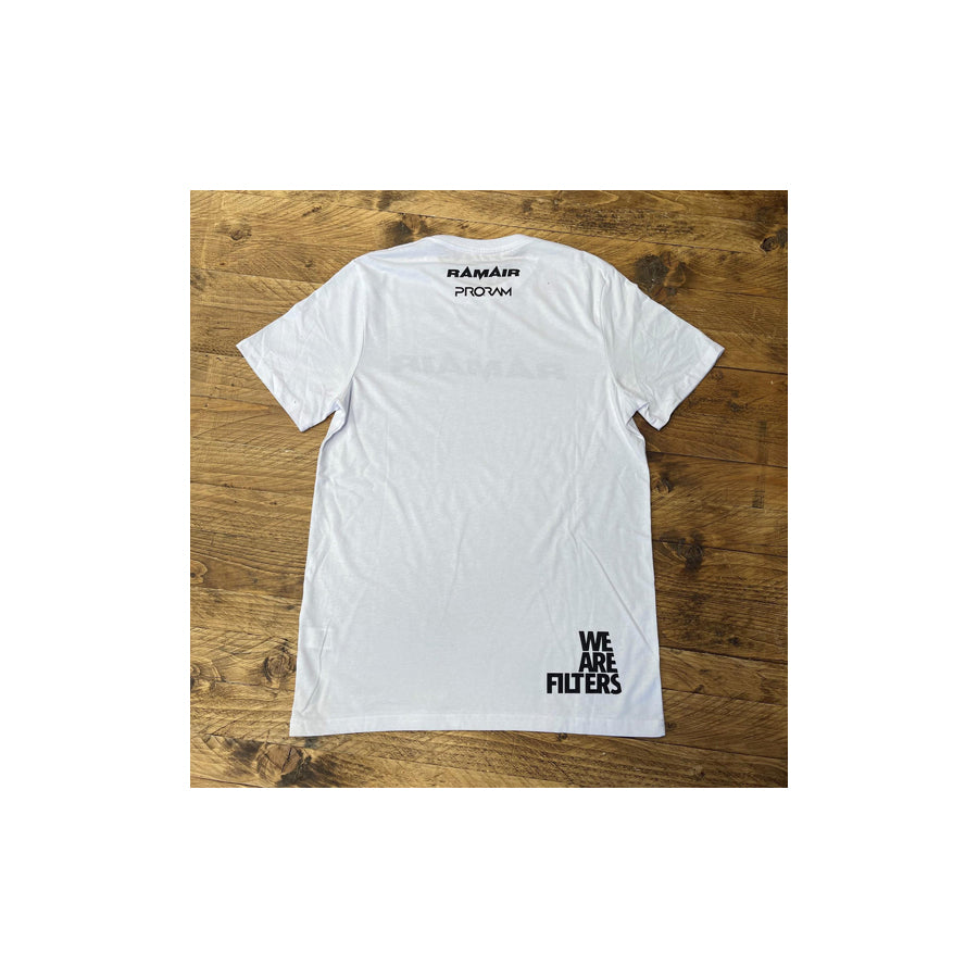 RAMAIR TSHIRT-WHITE-LARGE ACCESSORIES | ML Performance UK Car Parts