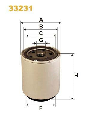 WIX Filters 33231 Fuel Filter