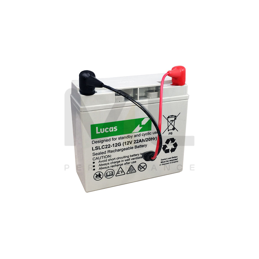 Lucas LSLC22-12G Golf Battery with Torberry Lead | Car Batteries UK | ML Performance Car Parts