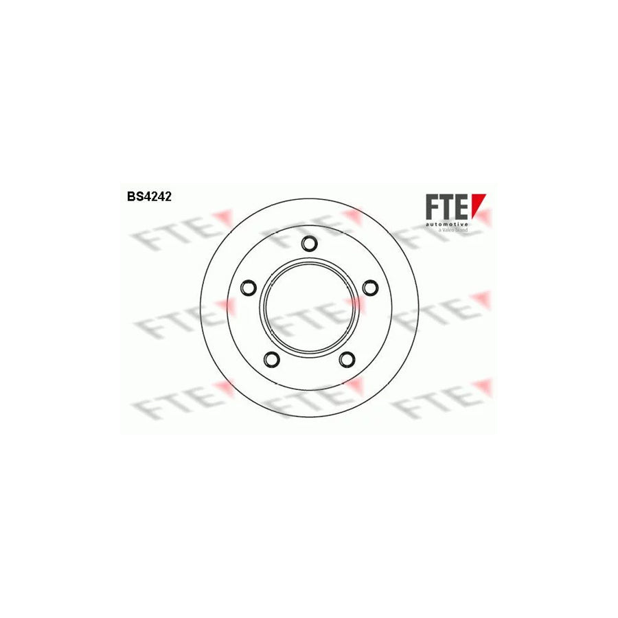 Fte BS4242 Brake Disc Suitable For Mercedes-Benz 100 | ML Performance UK Car Parts