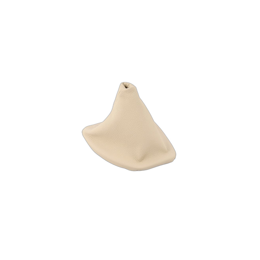 Genuine BMW 25117587475 E60 E61 Leather Gear Lever Cover CREAMBEIGE (Inc. 530i, 530d & 535xi) | ML Performance UK Car Parts