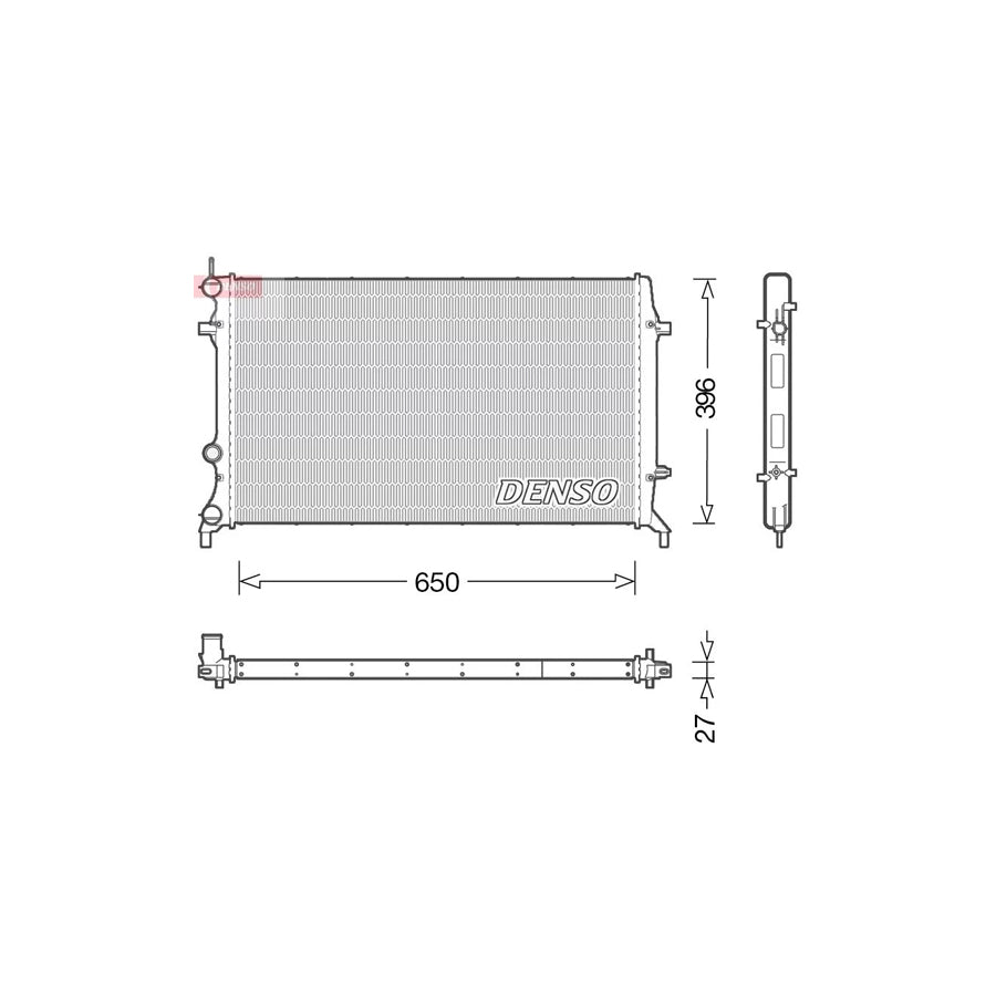 Denso DRM32043 Drm32043 Engine Radiator | ML Performance UK