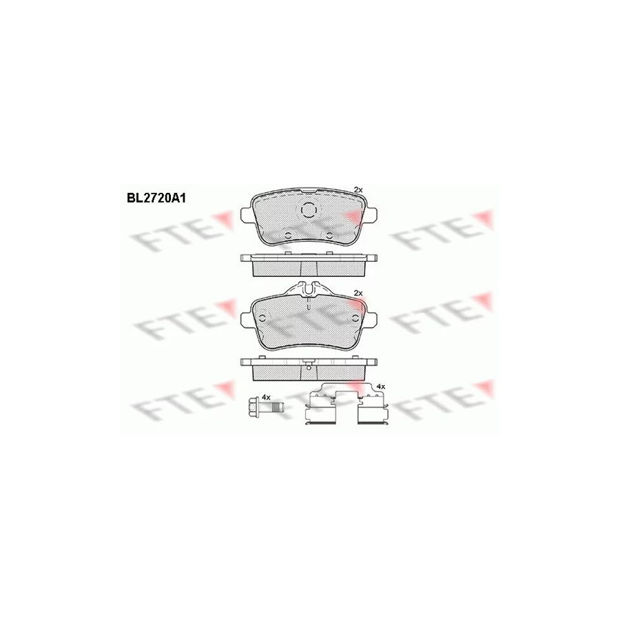 Fte 9010944 Brake Pad Set | ML Performance UK Car Parts