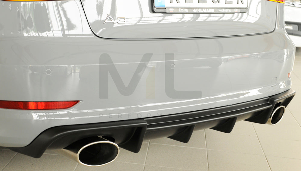 Rieger 00056809 Audi 8V Rear Diffuser (A3 & S3) 4 | ML Performance UK Car Parts