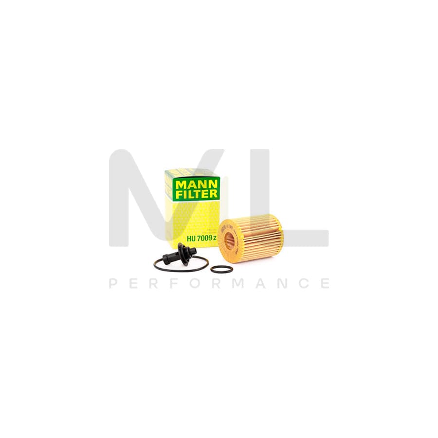 MANN-FILTER HU 7009 z Oil Filter with seal, Filter Insert | ML Performance Car Parts