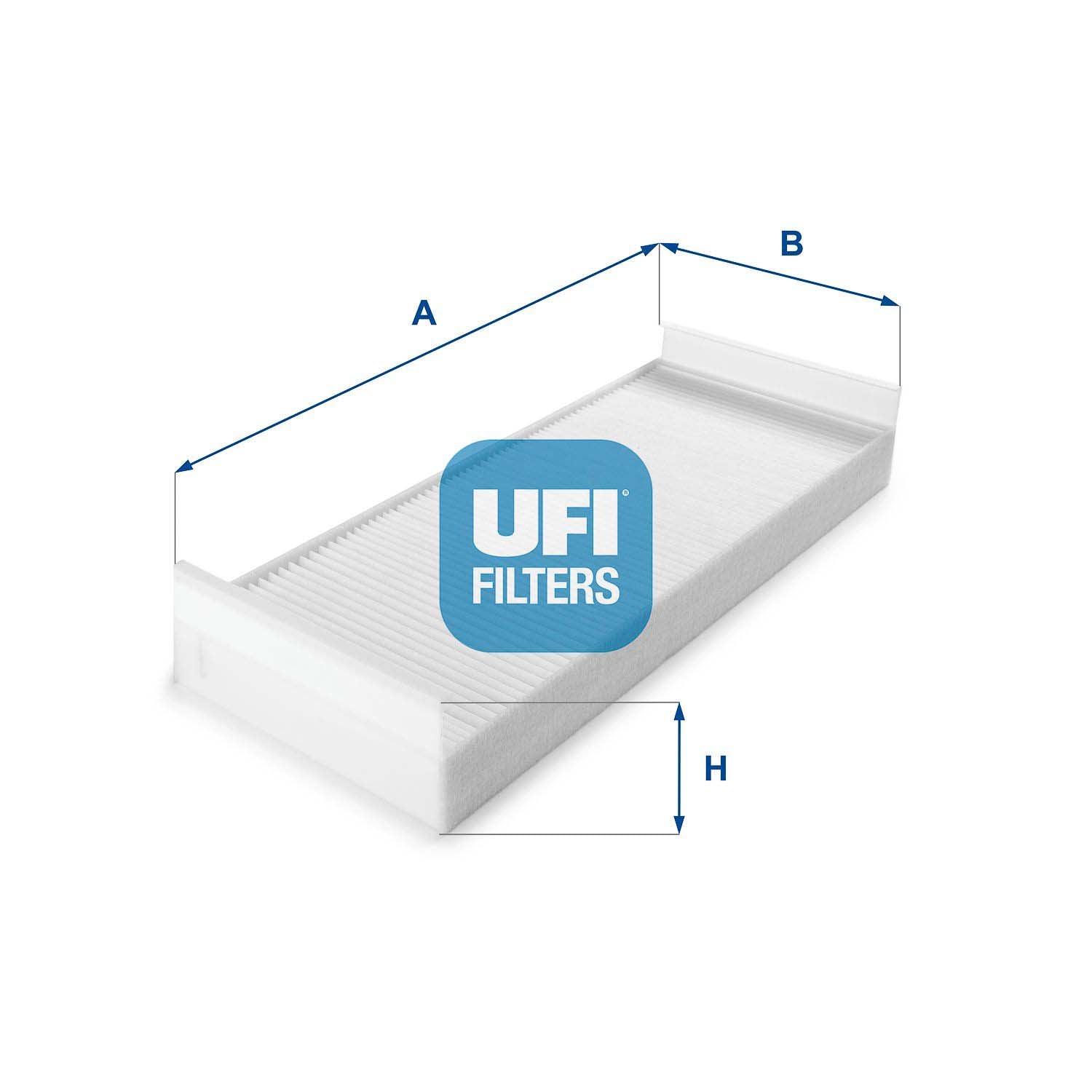 UFI 53.165.00 Pollen Filter