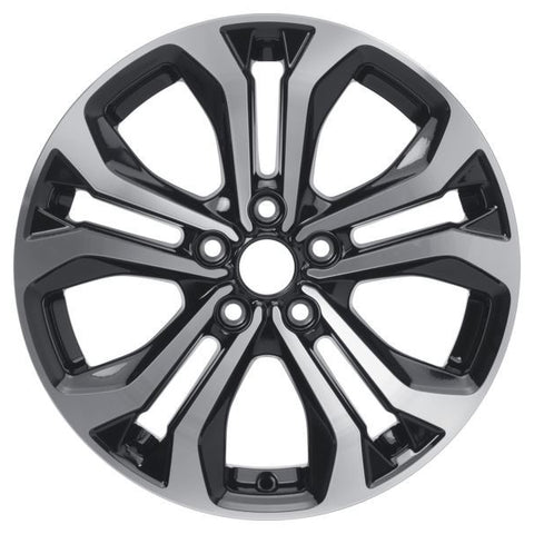 GENUINE FORD 2393238 x4 SET OF 4 PUMA ALLOY WHEEL 17" 5 X 2-SPOKE DESIGN, ABSOLUTE BLACK/MACHINED 10/2019 - | ML Performance UK