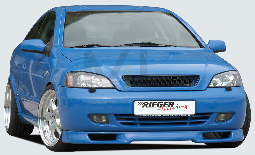 Rieger 00051200 Opel Astra G Front Splitter 2 | ML Performance UK Car Parts