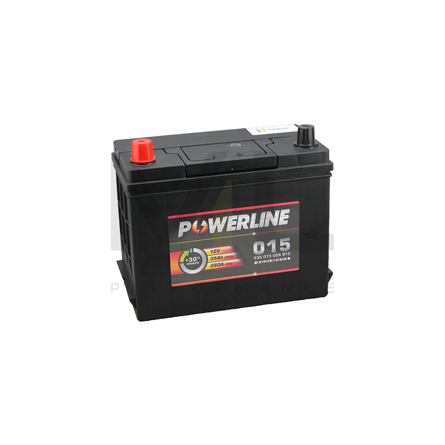 015 Powerline Car Battery 12V | Car Batteries UK | ML Performance Car Parts