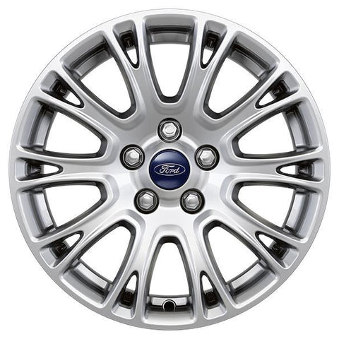 GENUINE FORD 2237345 x4 SET OF 4 FOCUS - C-MAX ALLOY WHEEL 16" 10 X 2-SPOKE DESIGN, SILVER, 2010 - 2018 | ML Performance UK