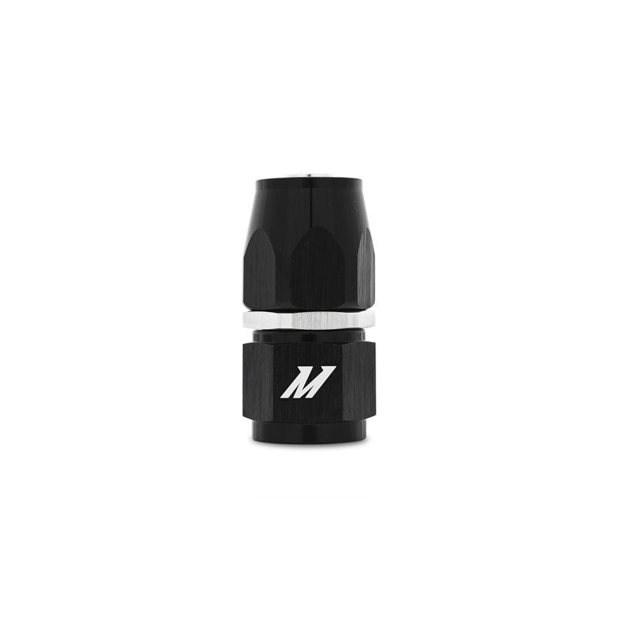 Mishimoto MMFT-SW-12-ST Aluminum -12AN Straight Fitting - Black