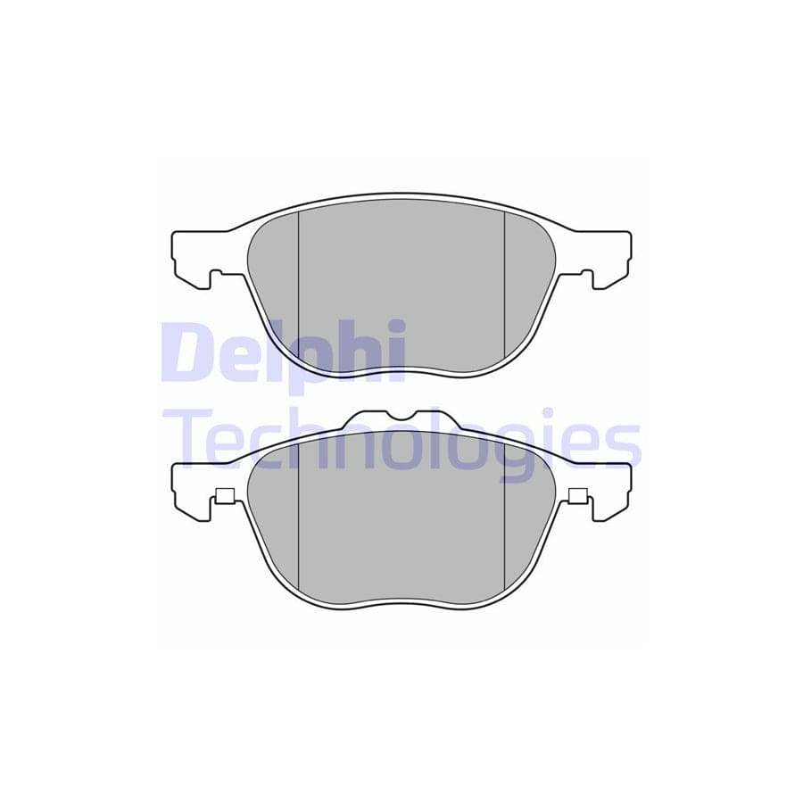 Delphi Lp3650 Brake Pad Set