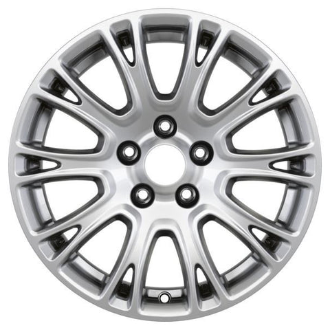 GENUINE FORD 2237345 x4 SET OF 4 FOCUS - C-MAX ALLOY WHEEL 16" 10 X 2-SPOKE DESIGN, SILVER, 2010 - 2018 | ML Performance UK