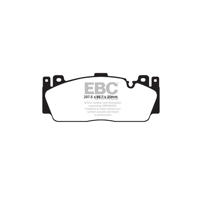 EBC P2DK061RP1 BMW Front RP-1 Kit 2 | ML Performance UK Car Parts