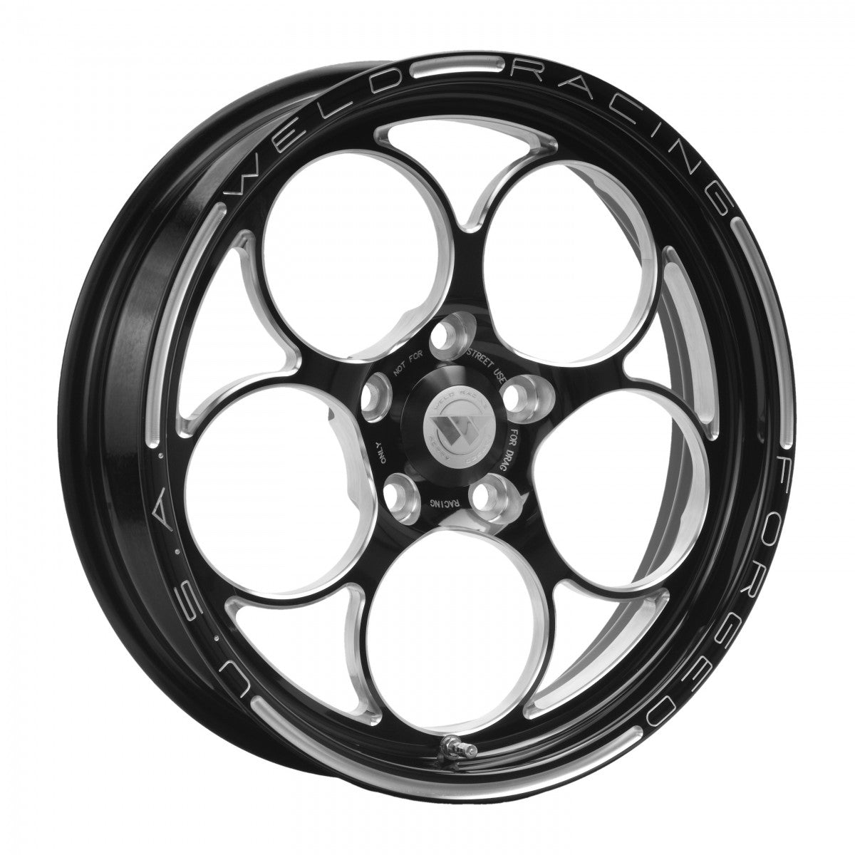 Weld 86B-1704274 Magnum Frontrunner Wheel 17x4.5 5x4.75 ET-13 BS2.25 Black