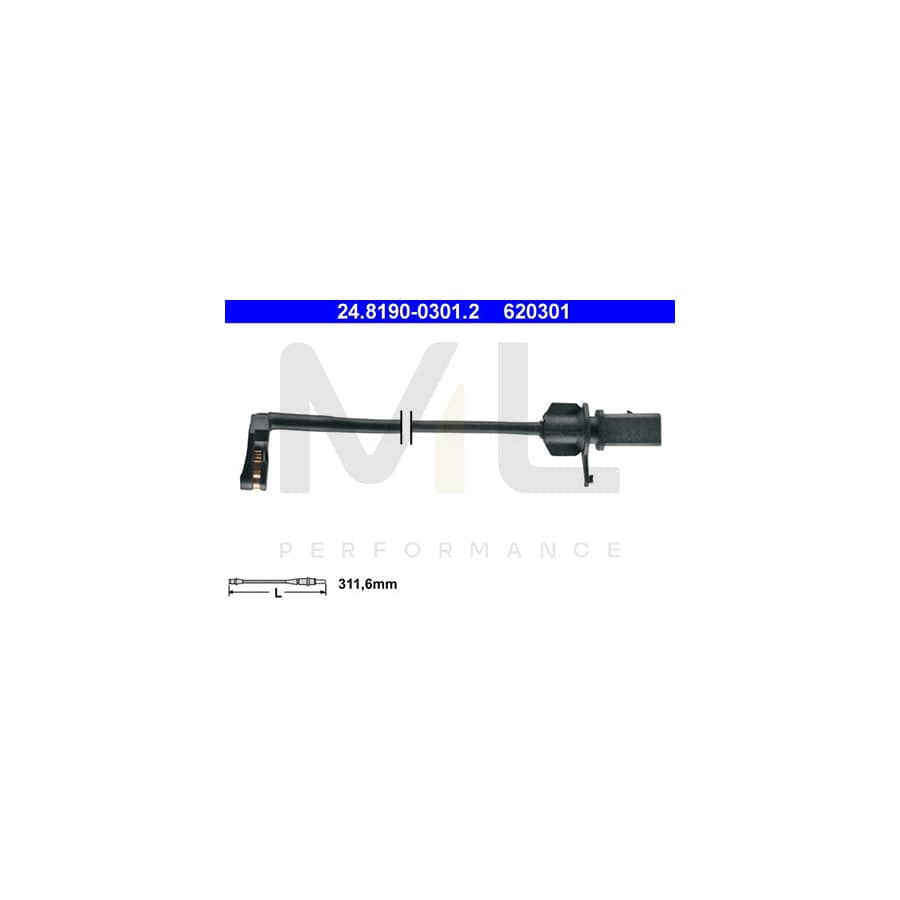 ATE 24.8190-0301.2 Brake pad wear sensor | ML Performance Car Parts