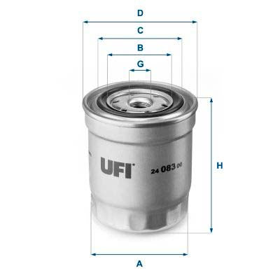 UFI 24.083.00 Fuel Filter