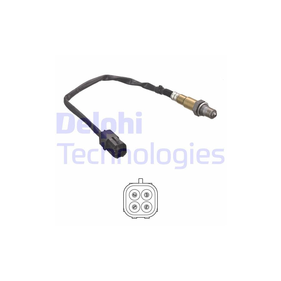 Delphi Es21075-12B1 Lambda Sensor