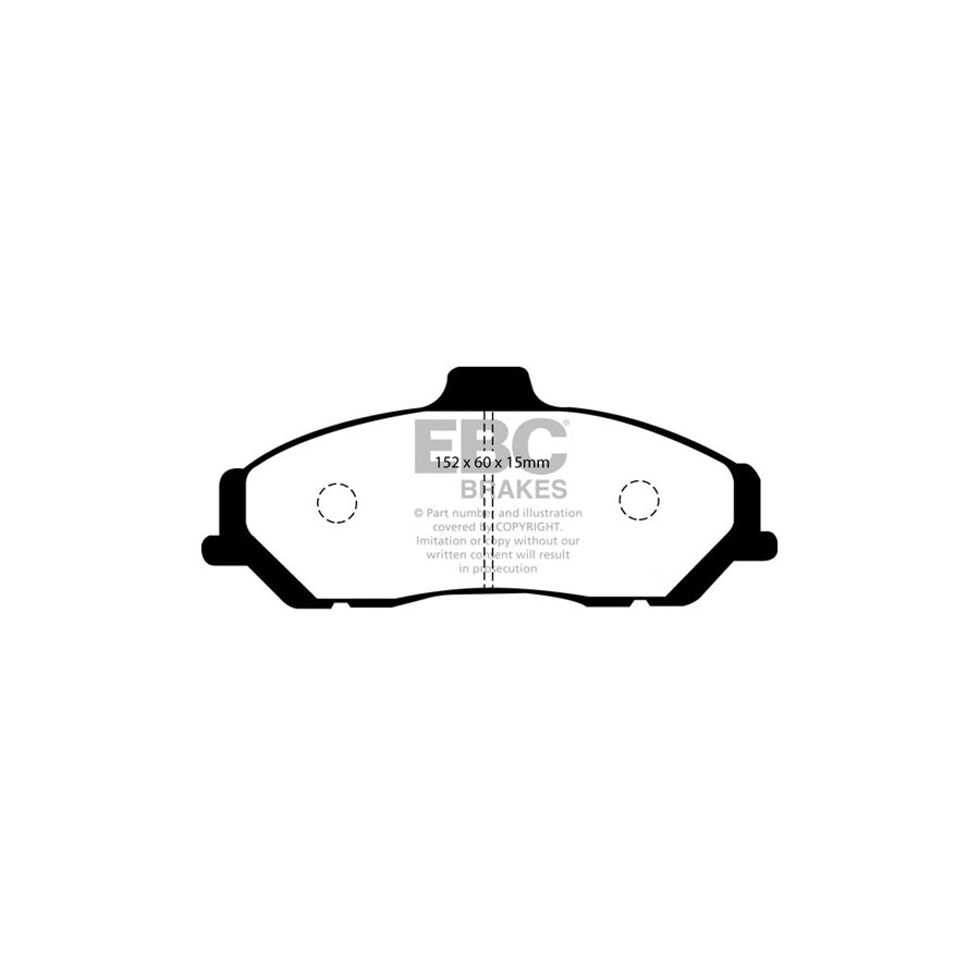 EBC DP1349 Ford Mazda Ultimax Front Brake Pads (Inc. Ranger, B2500 Pick Up, BT-50) 2 | ML Performance UK Car Parts