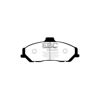 EBC DP1349 Ford Mazda Ultimax Front Brake Pads (Inc. Ranger, B2500 Pick Up, BT-50) 2 | ML Performance UK Car Parts