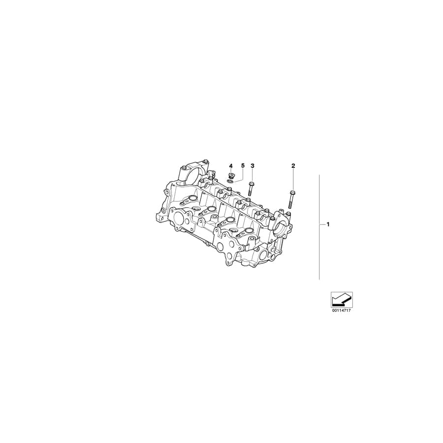 Genuine BMW 11127791805 R50 Hex Bolt With Washer M7X58 (Inc. One D) | ML Performance UK Car Parts