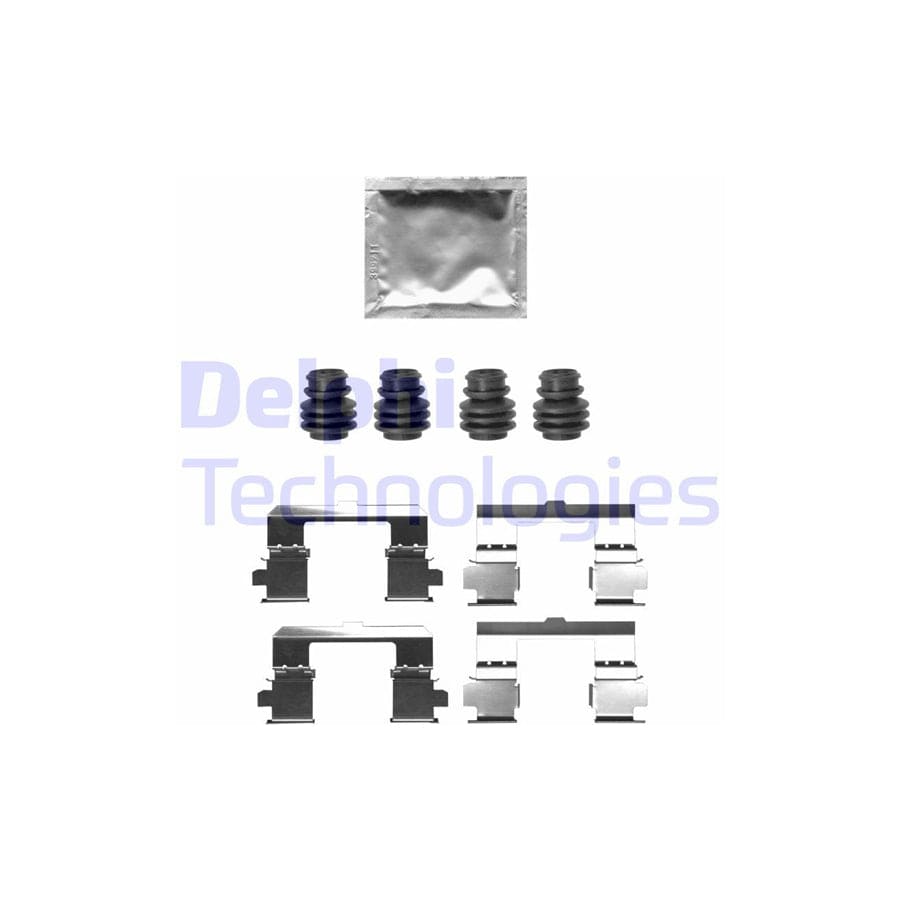 Delphi Lx0697 Accessory Kit, Disc Brake Pads