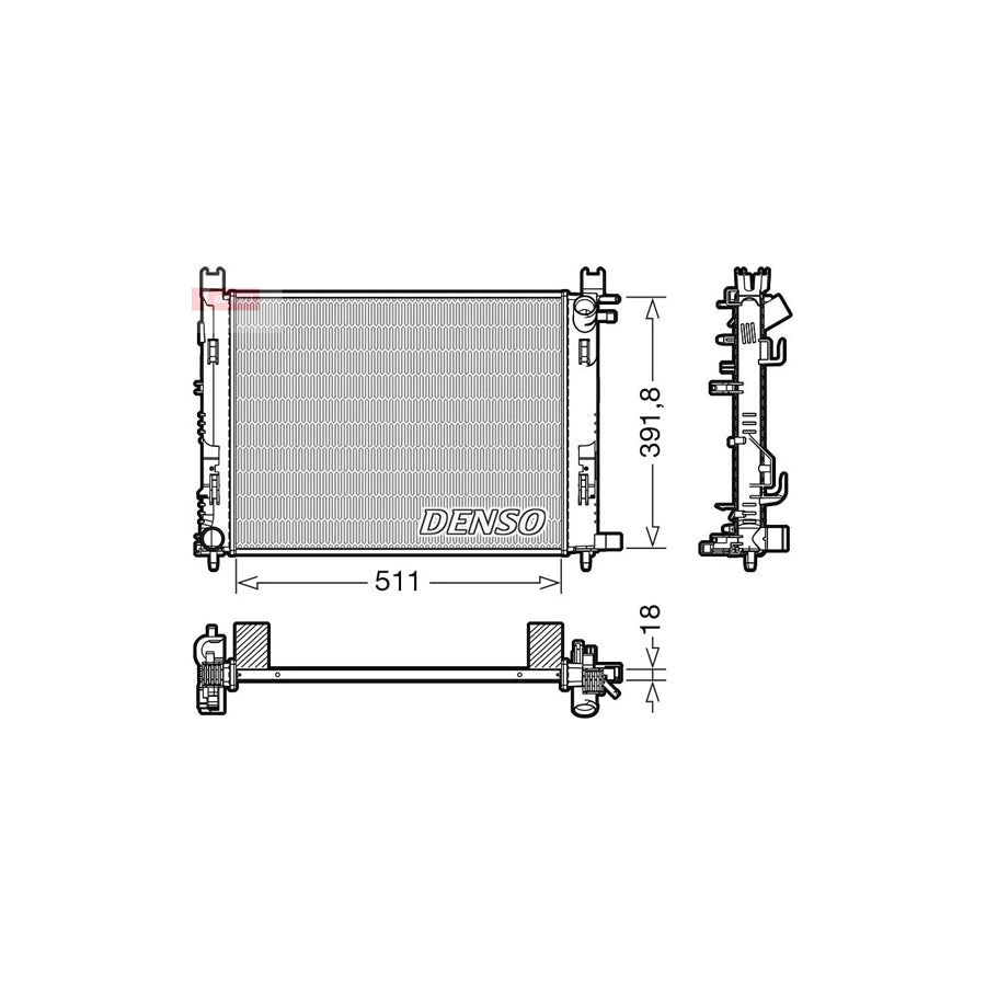 Denso DRM37002 Drm37002 Engine Radiator | ML Performance UK