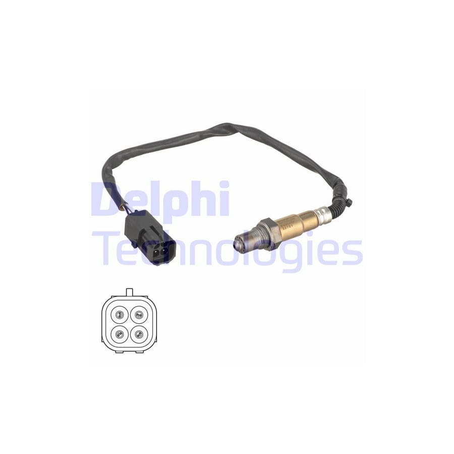 Delphi Es21072-12B1 Lambda Sensor