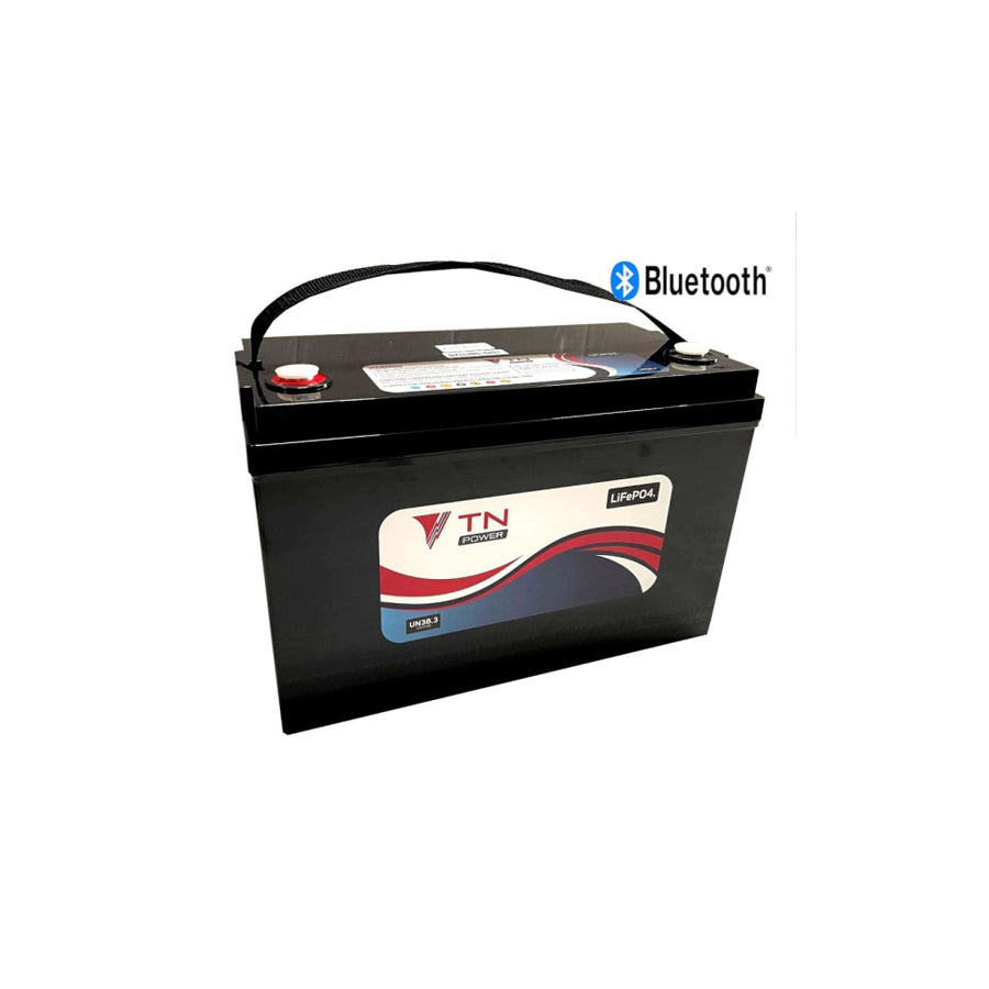 TN Power Lithium 12V 100Ah Leisure Battery with Bluetooth & Heater LiFePO4 - TN100 Heated | ML Performance UK Car Parts