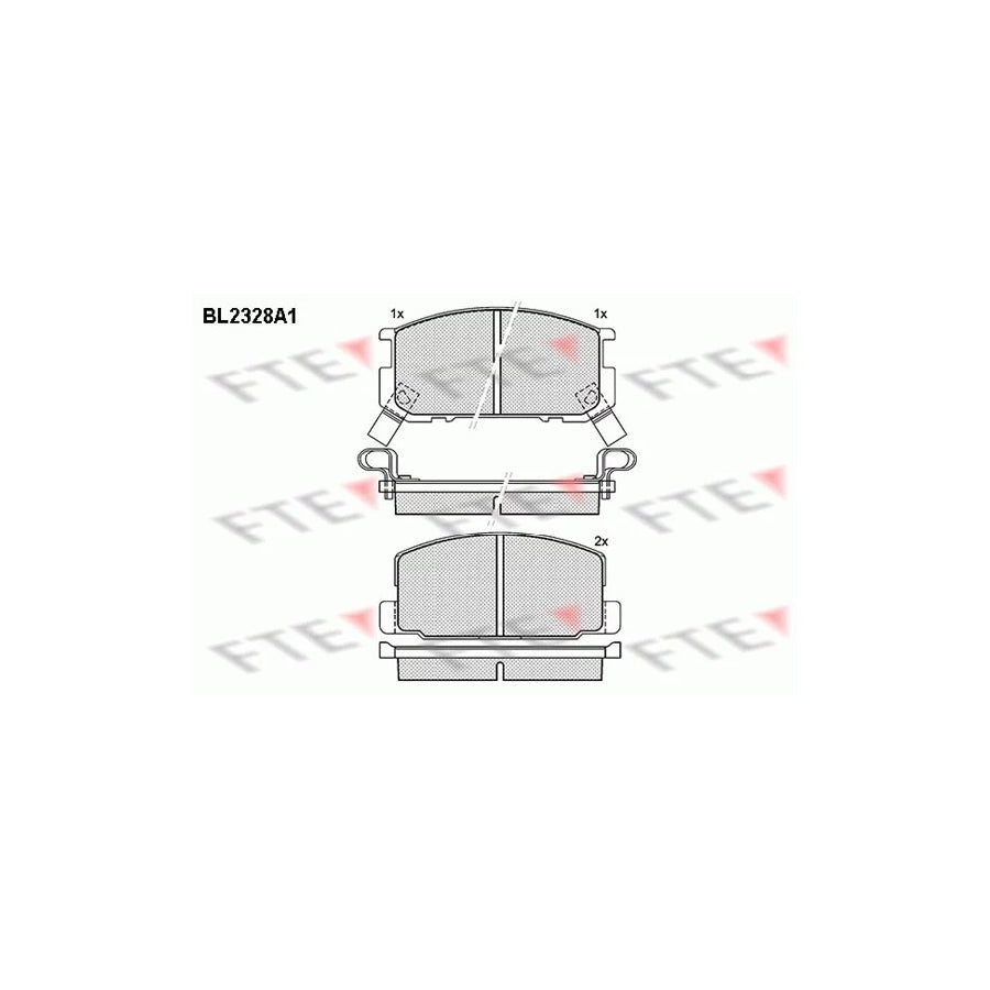 Fte BL2328A1 Brake Pad Set | ML Performance UK Car Parts